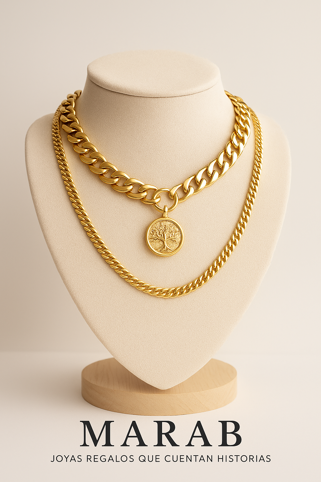 Set Árbol de la Vida Cadena Gruesa
