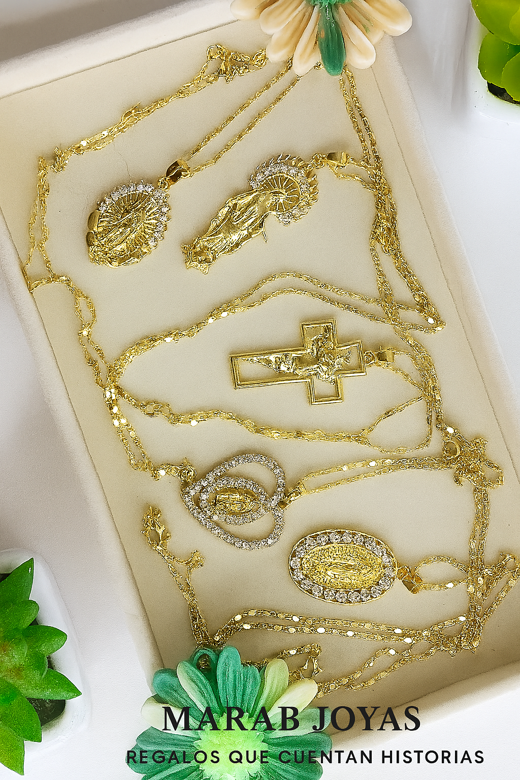 Set de 6 Collares Religiosos Mixtos