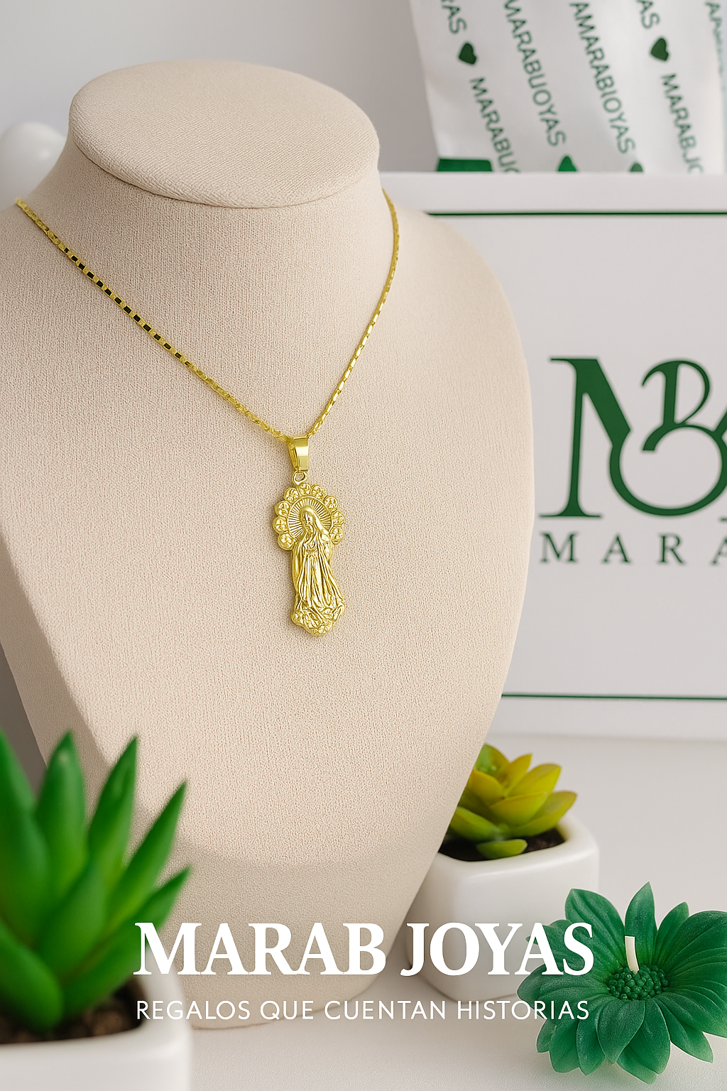 Collar Virgen de Guadalupe