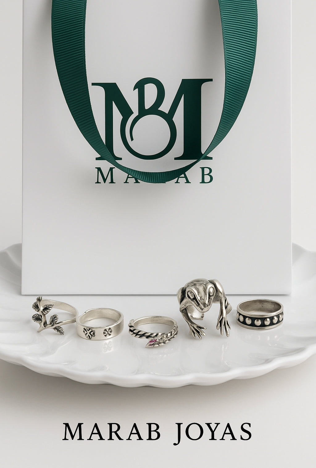 Set de Anillos "Ritual Botánico" – MARAB JOYAS