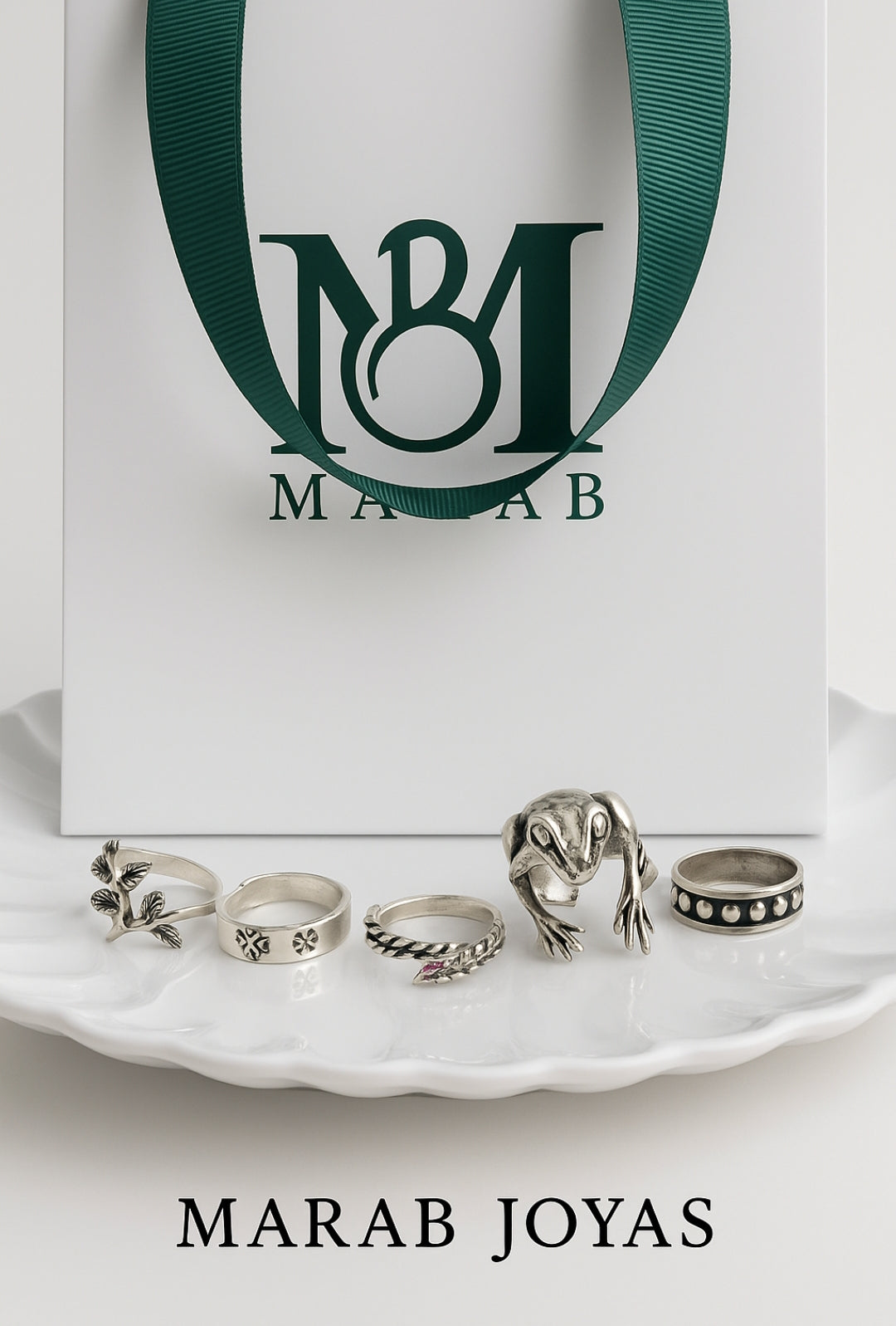 Set de Anillos "Ritual Botánico" – MARAB JOYAS