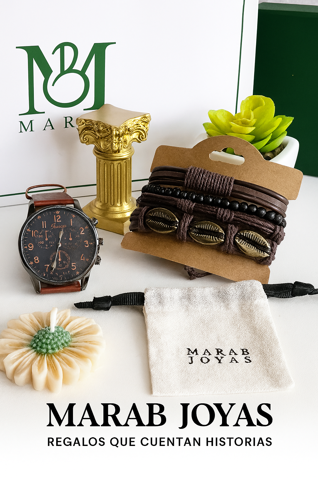 Set Tribal Marrón (5 piezas)