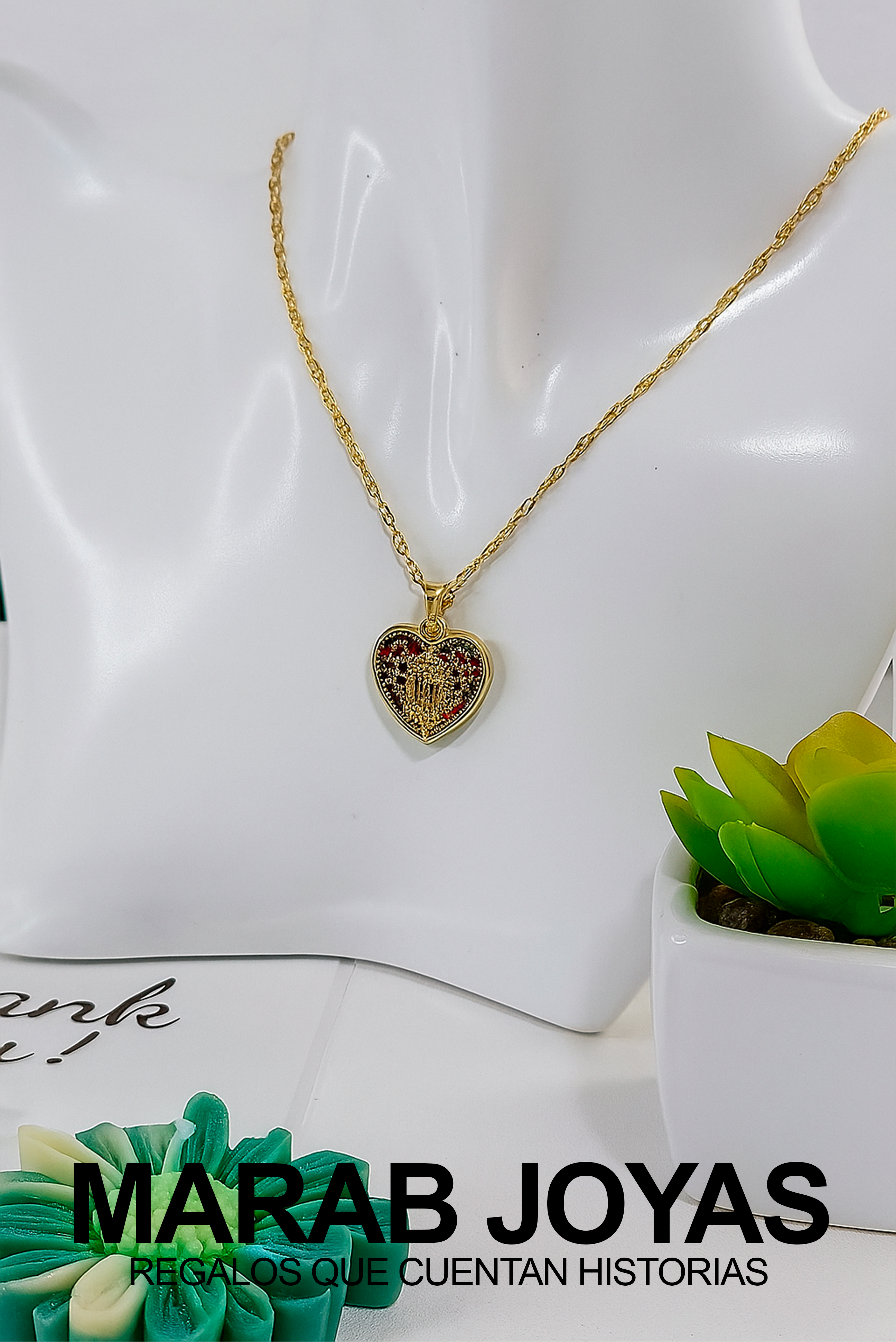 Collar Corazón de Fe